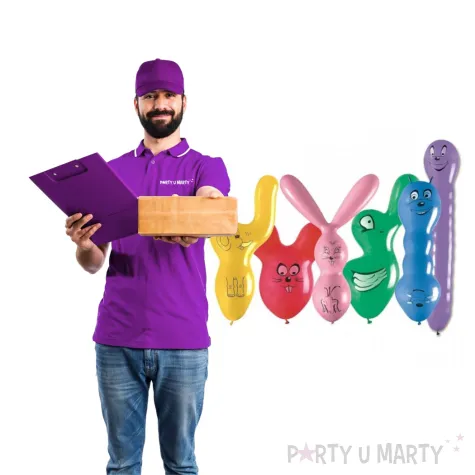 balony zwierzeta ksztalty mix gemar 25 szt