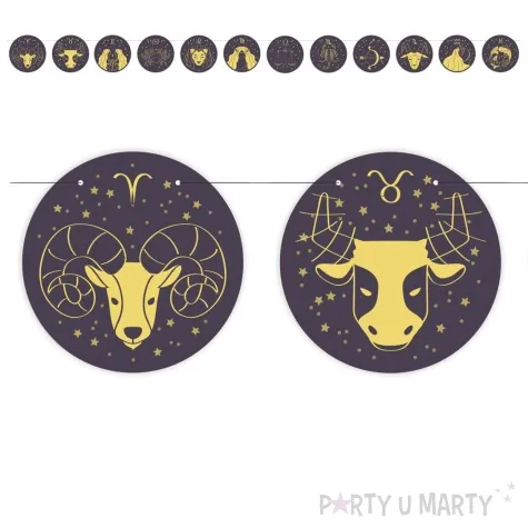 baner andrzejki astro zodiak 2 m