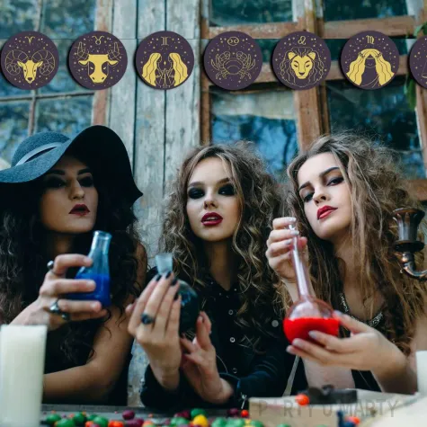 baner andrzejki astro zodiak 2 m