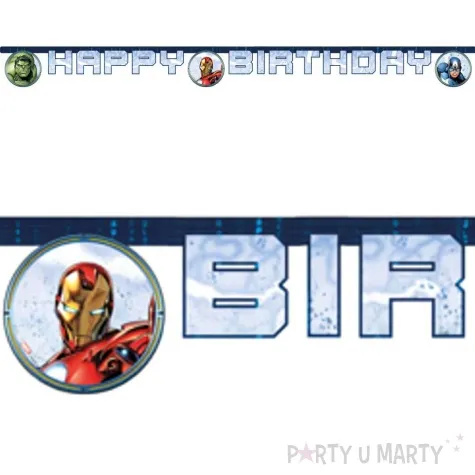 baner avengers infinity stone happy birthday procos 2m