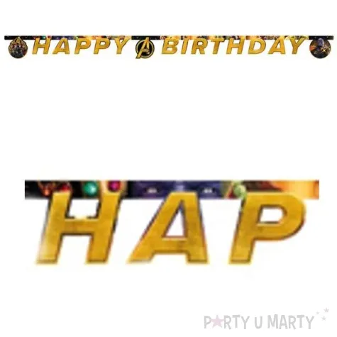 baner avengers infinity war procos 200 cm