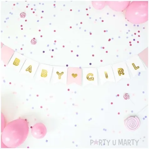 baner baby girl mix partydeco 175 cm