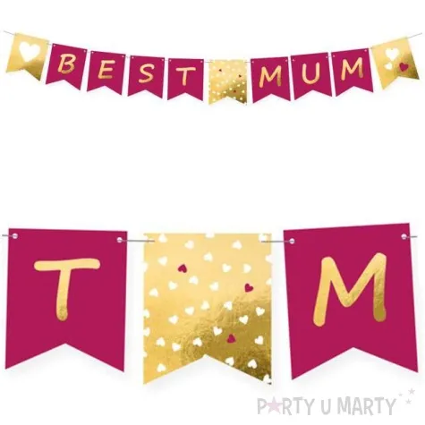 baner best mom amscan mix 180 cm