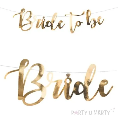 baner bride to be partydeco 80 cm