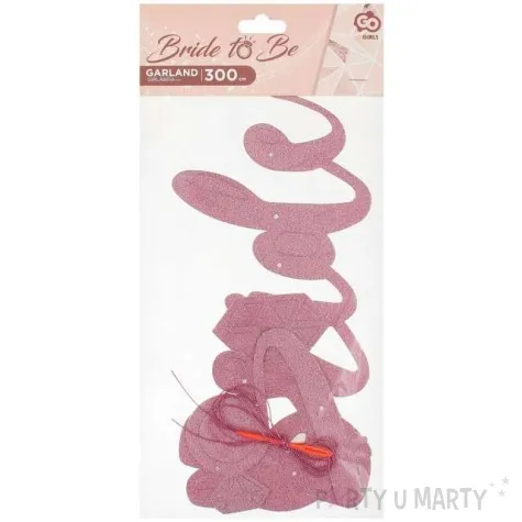 baner bride to be rozowy godan 300 cm