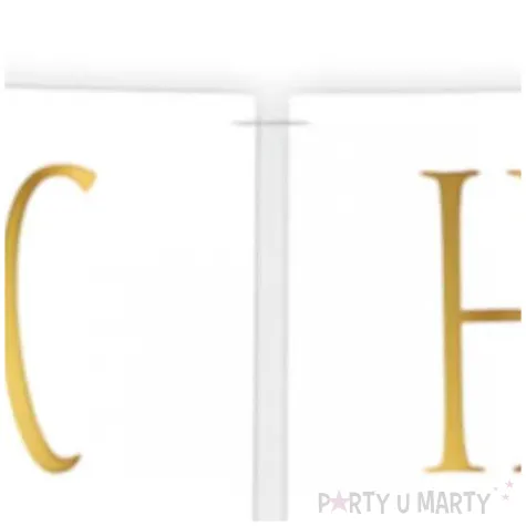 baner christening golebica bialo zloty godan 3 m