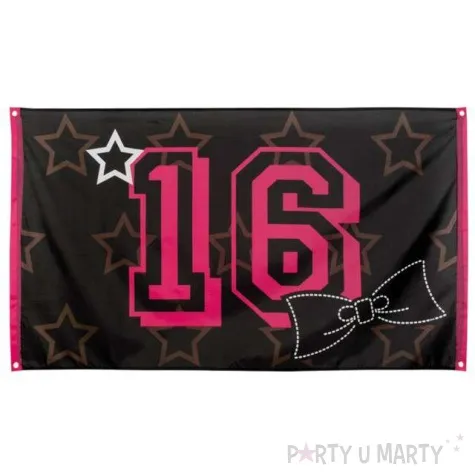 baner cyfra 16 sweet birthday boland 150 cm