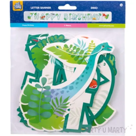 baner dinozaury happy birthday pd dino pd party 250 cm