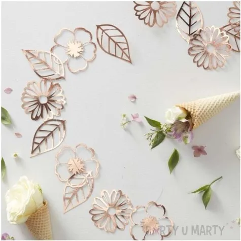 baner ditsy flower mix ginger ray 300 cm