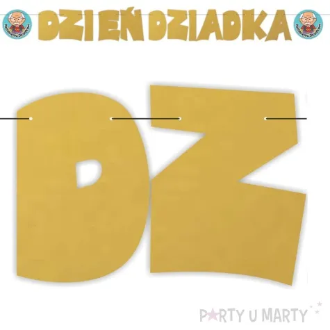 baner dzien dziadka zloty 2 2 m