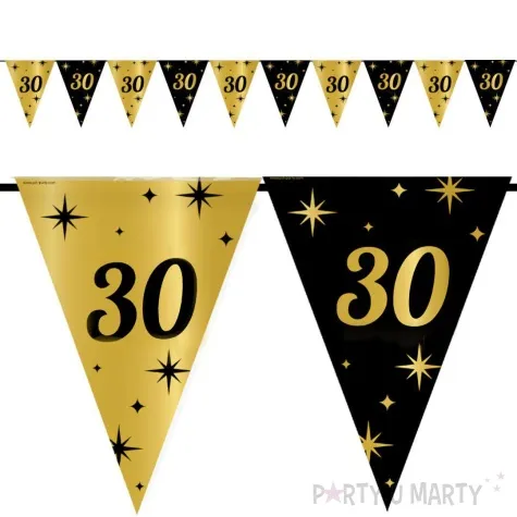baner flagi 30 urodziny classy party 10m pd party