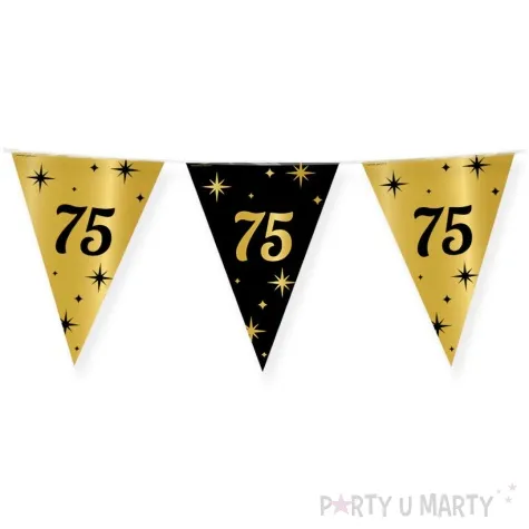 baner flagi 75 urodziny classy party 10m pd party