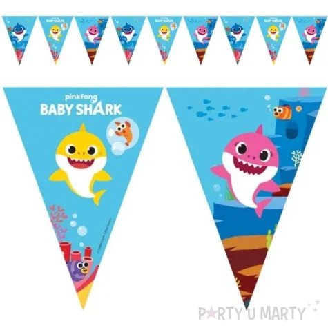 baner flagi baby shark procos 230 cm