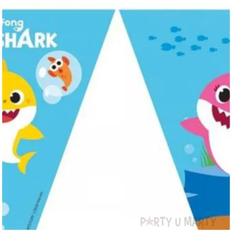 baner flagi baby shark procos 230 cm