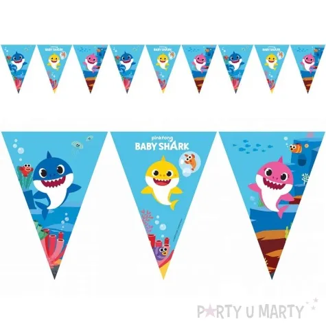 baner flagi baby shark procos 230 cm