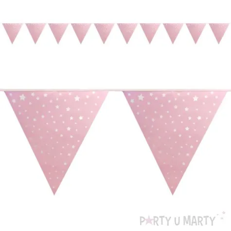 baner flagi classic girl rozowy top ten