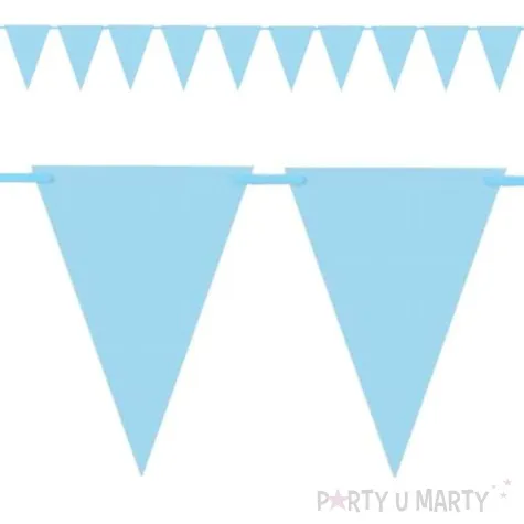 baner flagi classic niebieski dekoracjepolska 160 cm