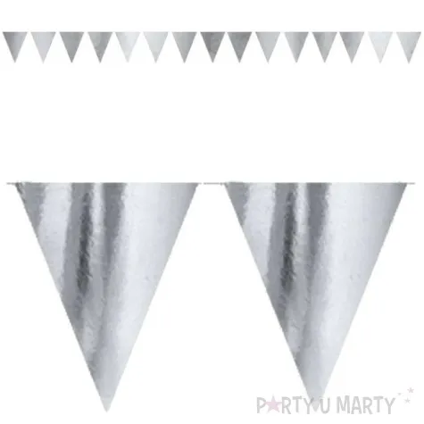 baner flagi classic srebrny metalic 1000 cm