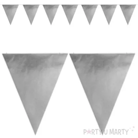 baner flagi classic srebrny metalic 300 cm