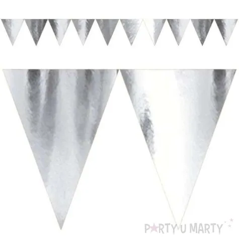 baner flagi classic srebrny metalic funnyfashion 500 cm