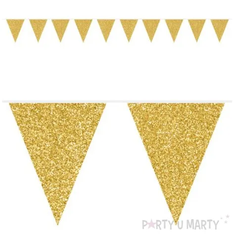 baner flagi classic zloty brokatowy folat 600 cm