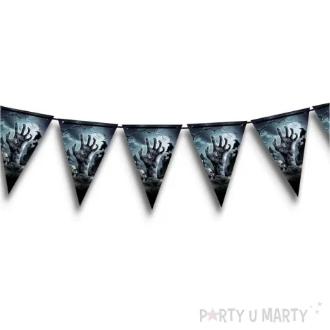 baner flagi cmentarz halloween guirca 3 m