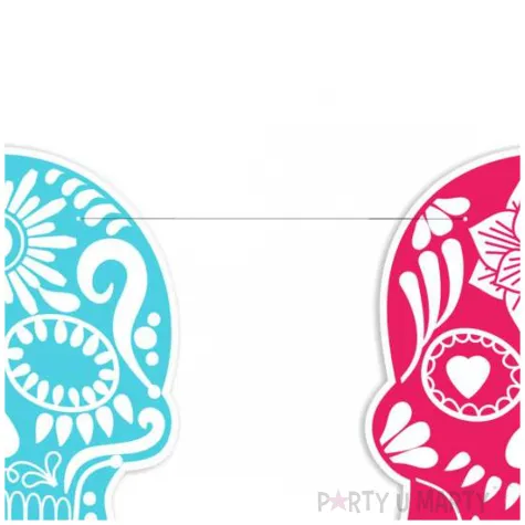 baner flagi dia de los muertos kolorowe czaszki 3 5 m
