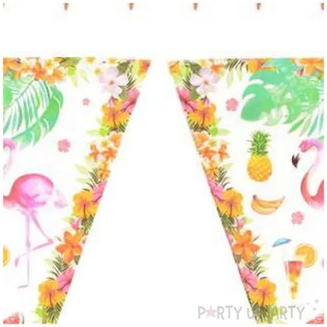 baner flagi flamingi partypal 200 cm