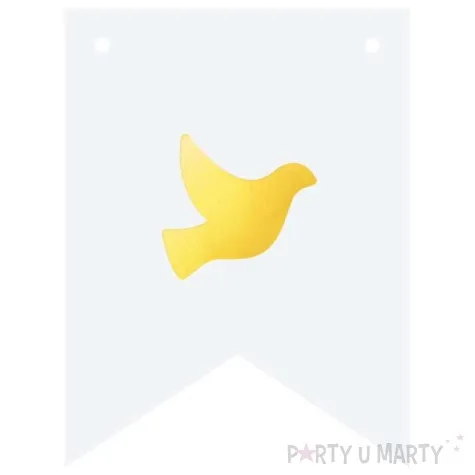 baner flagi golebica partypal 12 szt