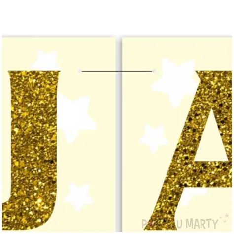 baner flagi jaselka kremowo zloty 2 5 m