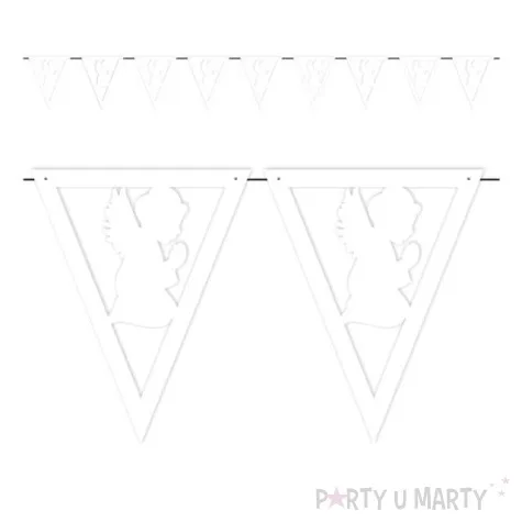 baner flagi komunia sw aniolek bialy 3 6 m