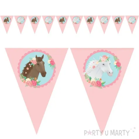 baner flagi konie pd horse 10m pd party