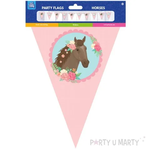 baner flagi konie pd horse 10m pd party