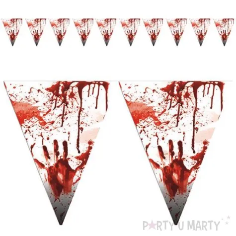baner flagi krwawe rozbryzgi funnyfashion 5 m