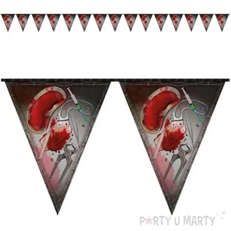 baner flagi krwawy halloween folat 10 m