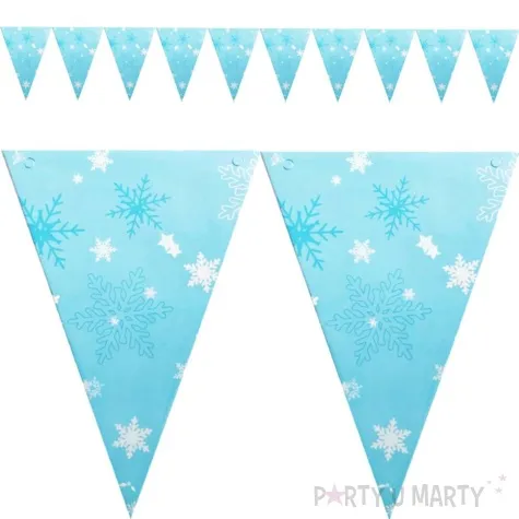 baner flagi ksiezniczka lodu blekitny jix 125 cm