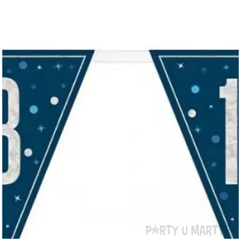 baner flagi liczba 18 granatowy unique 2 74 m