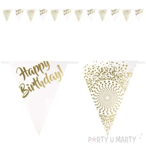 baner flagi luxury happy birthday folat 600 cm