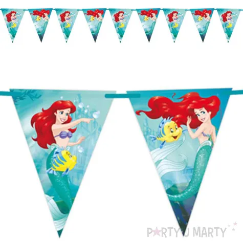 baner flagi mala syrenka arielka mix procos 2 3m