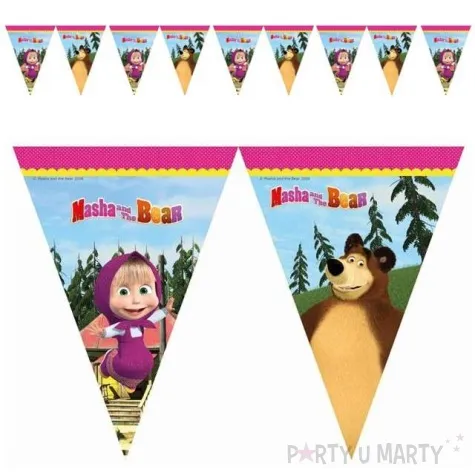 baner flagi masha and the bear procos 2 3 m
