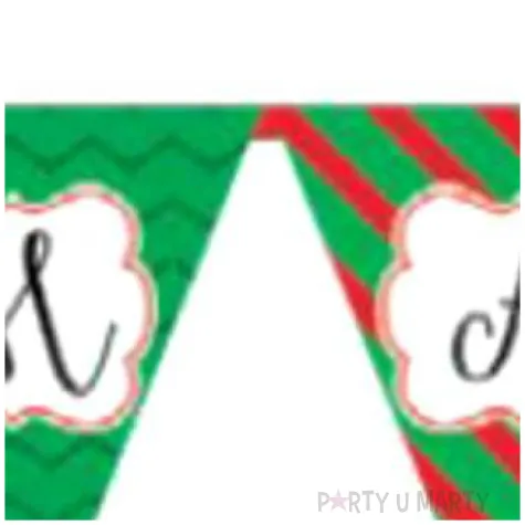 baner flagi merry christmas amscan 380 cm