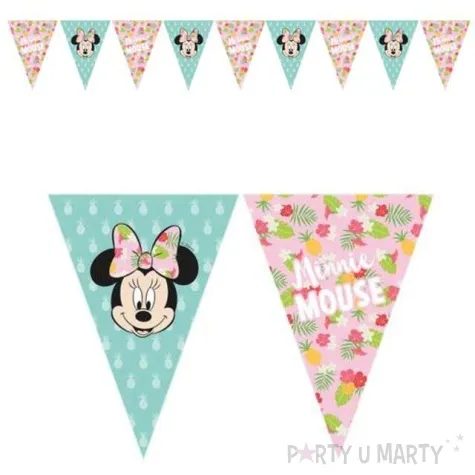baner flagi minnie tropical disney procos 230 cm