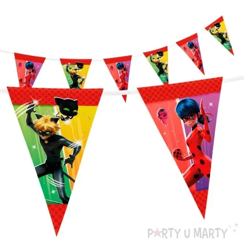 baner flagi miraculous party factory 500 cm