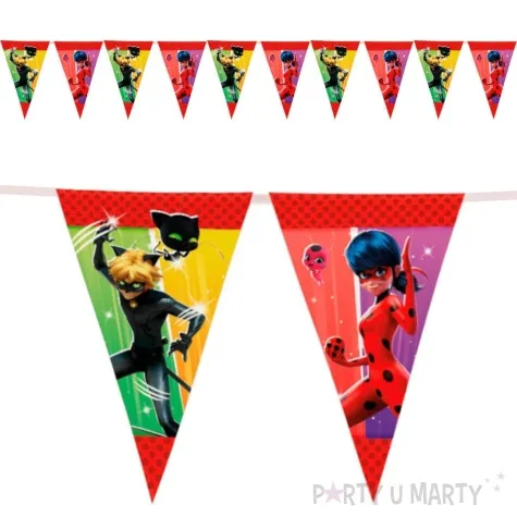 baner flagi miraculous party factory 500 cm