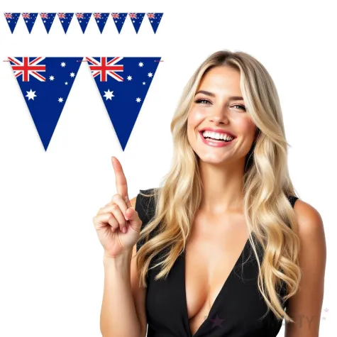 baner flagi panstwa swiata australia diy 3 6 m