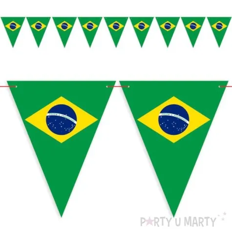 baner flagi panstwa swiata brazylia diy 3 6 m