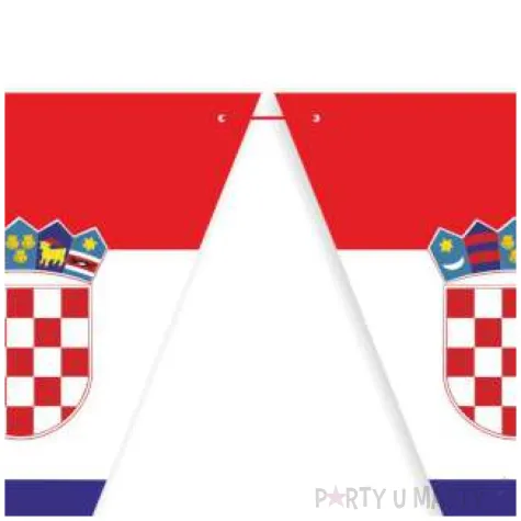 baner flagi panstwa swiata chorwacja diy 3 6 m