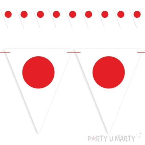 baner flagi panstwa swiata japonia diy 3 6 m