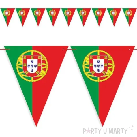 baner flagi panstwa swiata portugalia diy 3 6 m