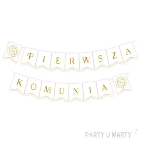 baner flagi pierwsza komunia ihs godan 300 cm